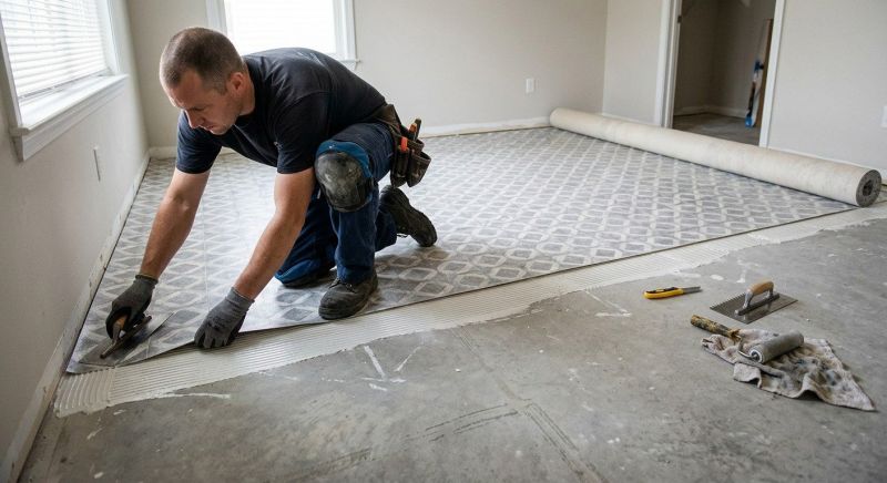 Sheet Vinyl Installation in Cincinnati, OH
