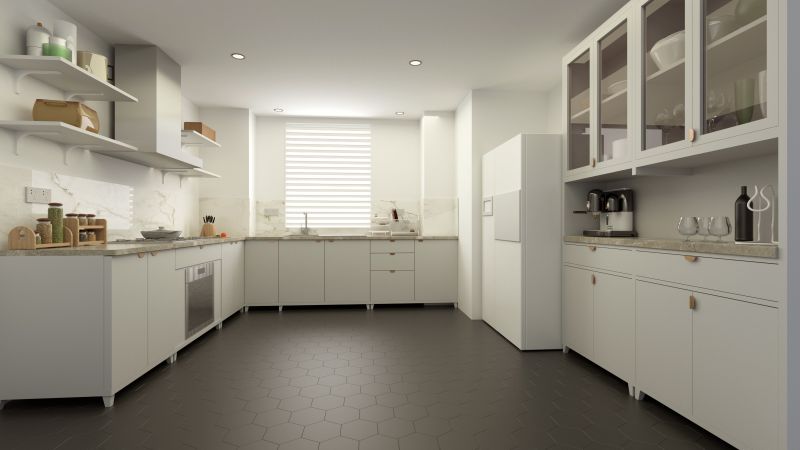Kitchen with Modern Flooring