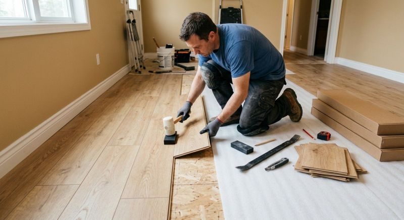 Laminate Wood Installation in Greensboro, NC